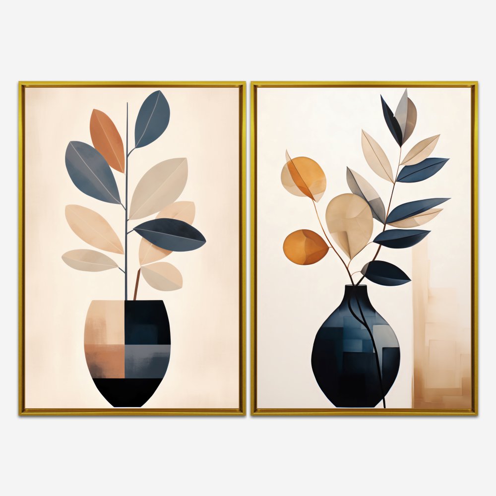 Quadro Branches And Leaves kit duas telas - Imagem 7