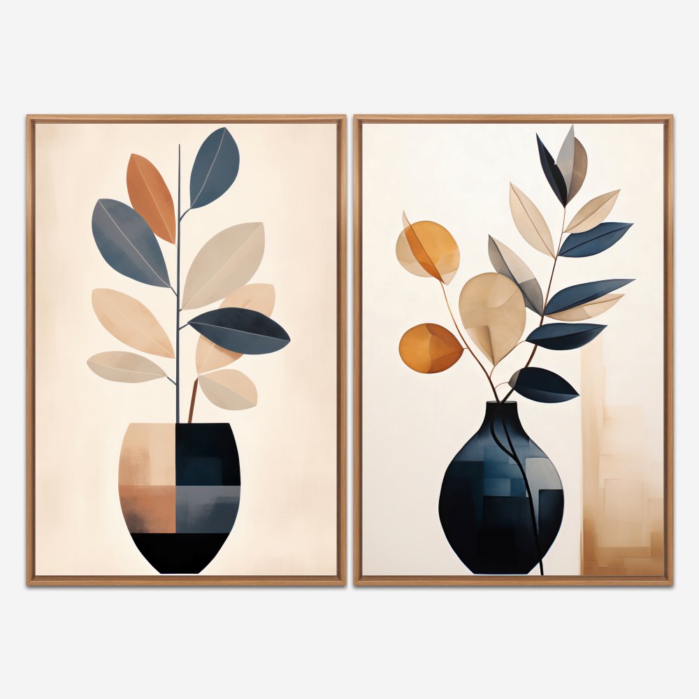 Quadro Branches And Leaves kit duas telas - Imagem 6