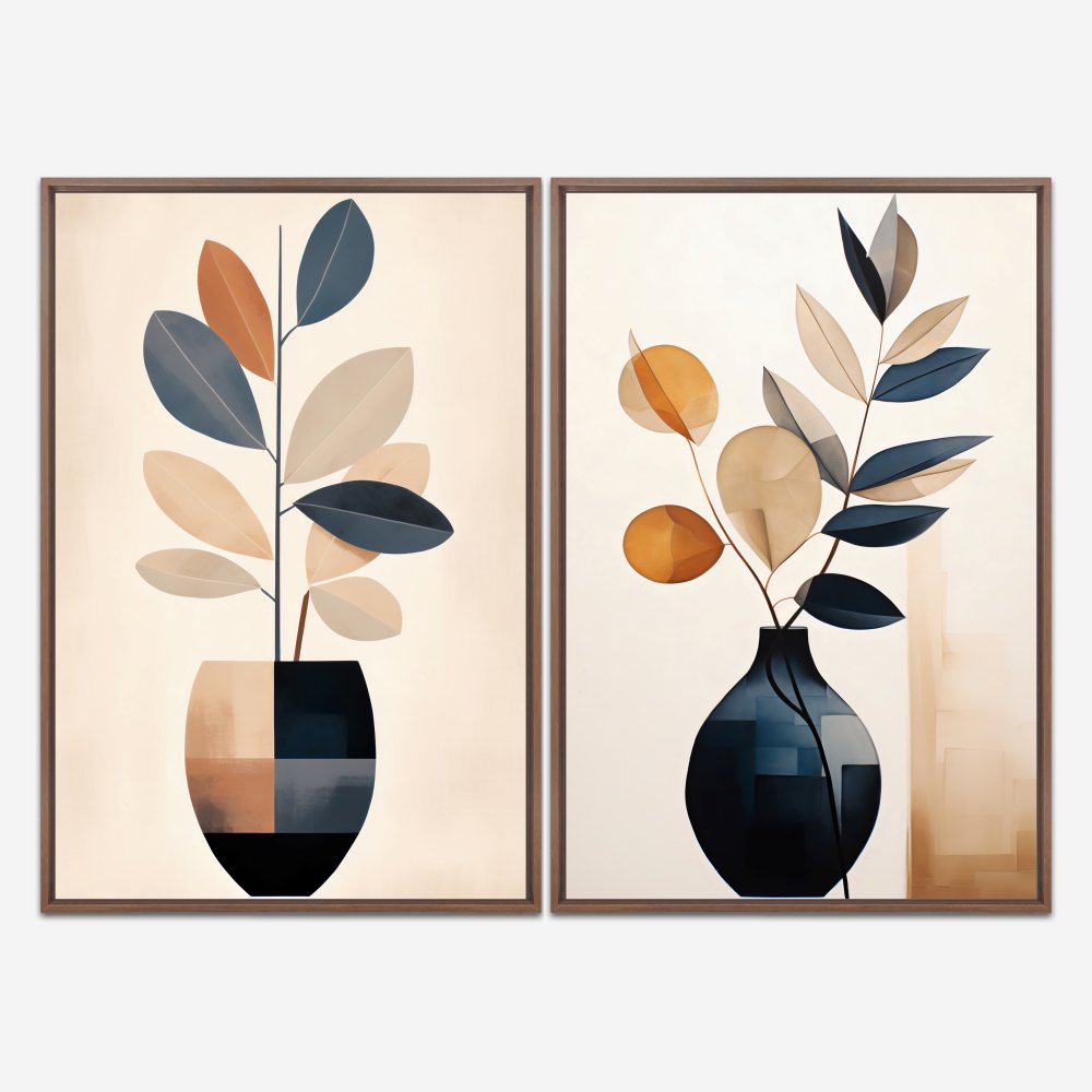 Quadro Branches And Leaves kit duas telas - Imagem 5