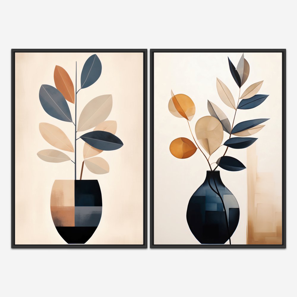 Quadro Branches And Leaves kit duas telas - Imagem 3