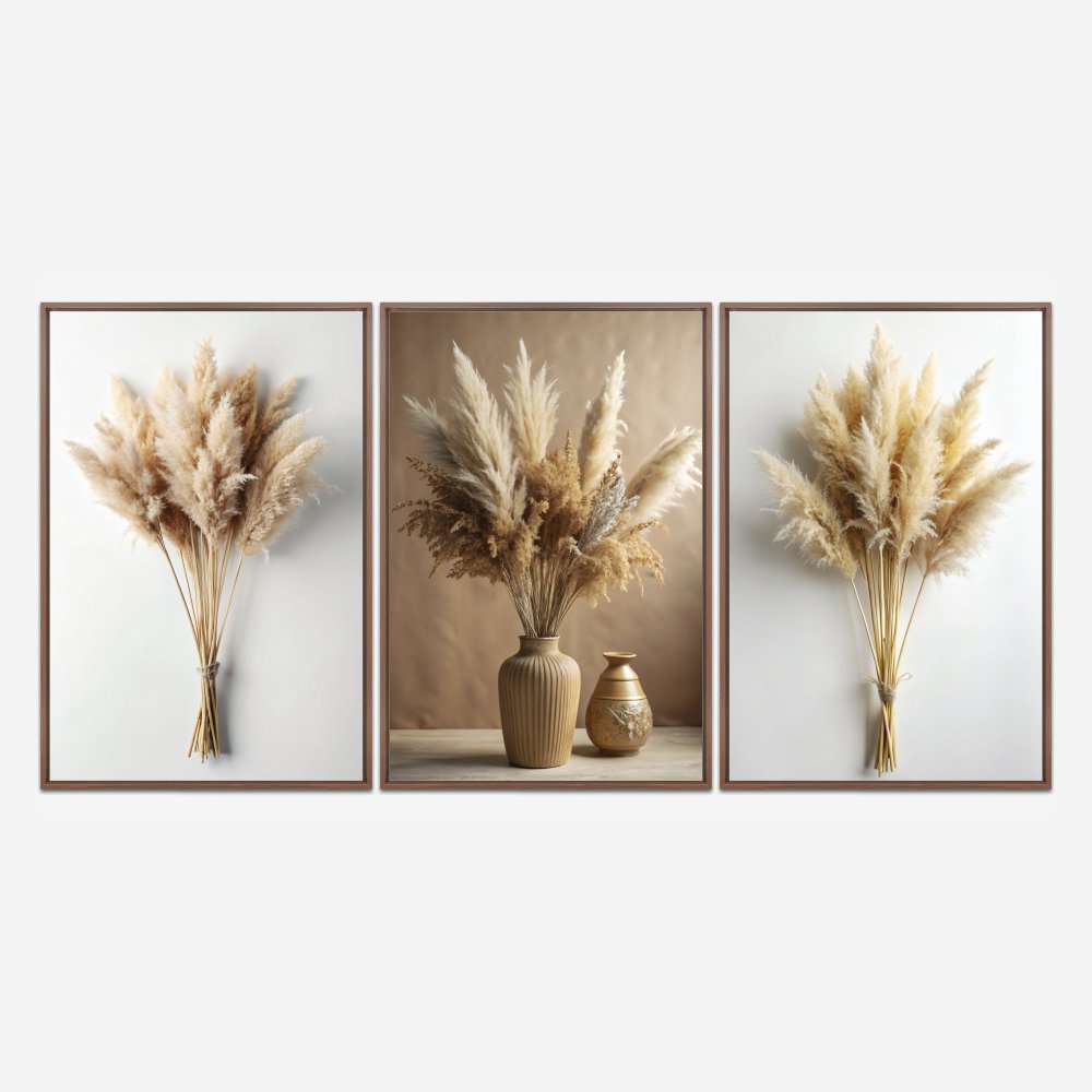 Quadro Capins Elegantes kit 3 telas - Imagem 5