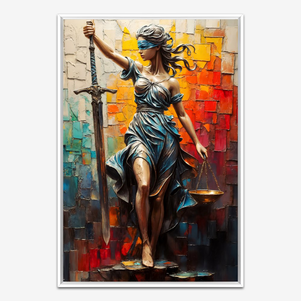 Quadro Deusa Themis Advocacia - Imagem 4