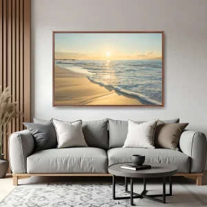 Quadro Praia do Forte Floripa 2 por Ale Gazola