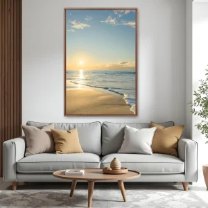 Quadro Praia do Forte Floripa por Ale Gazola