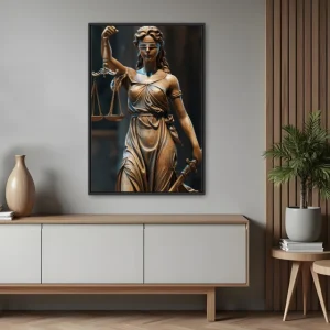 Quadro Advocacia Themis da Justiça