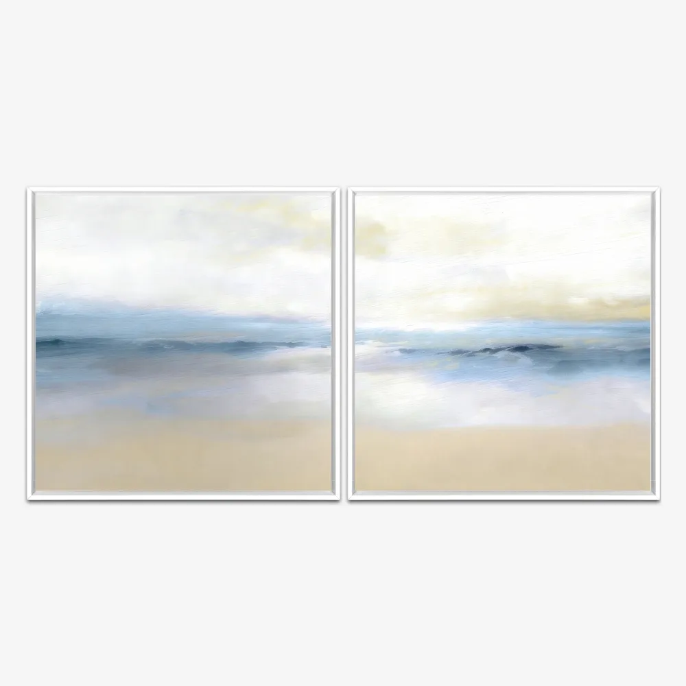 Quadro Sea In Traces kit duas telas - Imagem 4