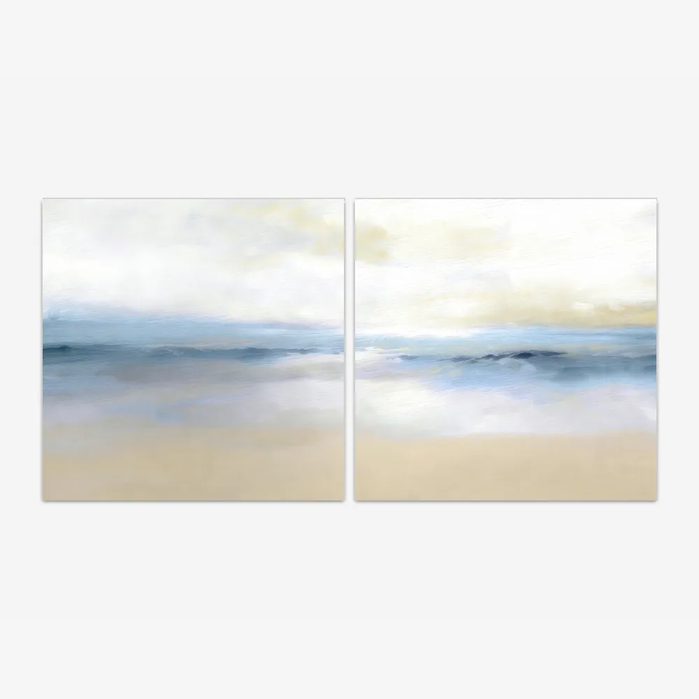 Quadro Sea In Traces kit duas telas - Imagem 2