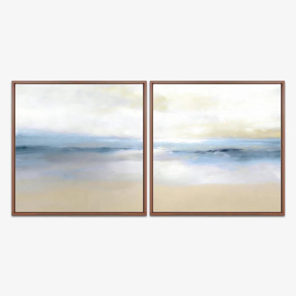 Quadro Sea In Traces kit duas telas - Imagem 5